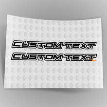 Pegatinas personalizadas para capó de Jeep Wrangler/pegatinas troqueladas de 2