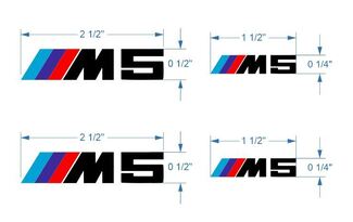 Adhesivo adhesivo para pinza de freno BMW M M5
