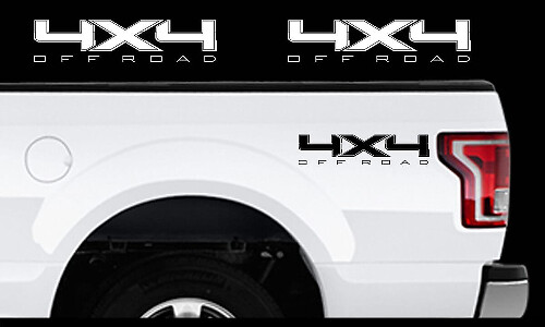 Juego de calcomanías laterales de vinilo 4x4 Off Road para Musclecar F-150 2009-2016