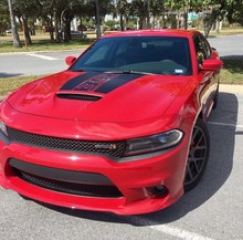 Dodge Charger 392 Daytona Style Hood Pegatina Calcomanía Scat Pack 2015 2016 2017 2018 mopar Scatpack 2023
 2