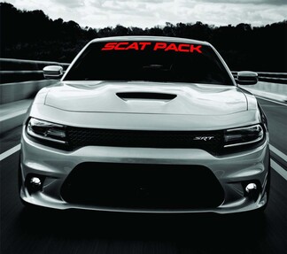Dodge Charger SCAT PACK Calcomanía para parabrisas 2011-2018 SRT MOPAR 392 Scatpack