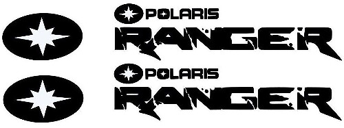 Juego de pegatinas de vinilo con el logotipo Polaris Ranger para Polaris Ranger RZR 800-1000 XP
