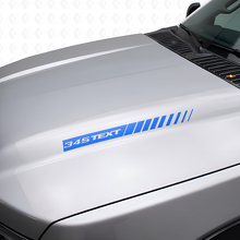 Calcomanías de vinilo personalizadas en estilo 345 Hemi para capó para Dodge Ram y Charger_2