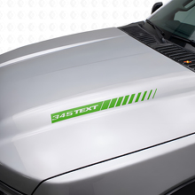 Calcomanías de vinilo personalizadas en estilo 345 Hemi para capó para Dodge Ram y Charger_3