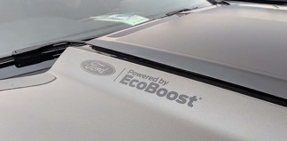 2015-2020 Ford Mustang Powered By Ecoboost Hood calcomanías vinilo adhesivo gráfico Pr