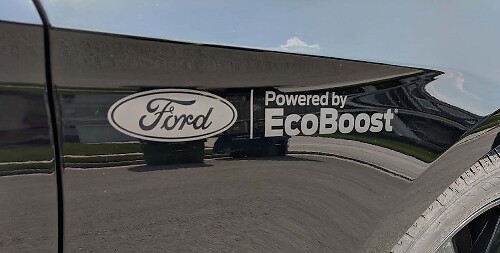 2010 - 2020 Ford Mustang Powered By Ecoboost Fender calcomanía vinilo adhesivo gráfico Pr