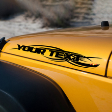 Jeep Wrangler TJ JK 97-18 Pegatinas Calcomanías set 2 piezas Hood Logo set U PICK COLOR
 3