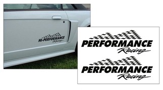 N395 Ford Dodge Camaro - Juego de calcomanías de carreras de rendimiento