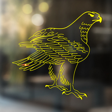 Pegatina adhesiva universal de vinilo Eagle_4
