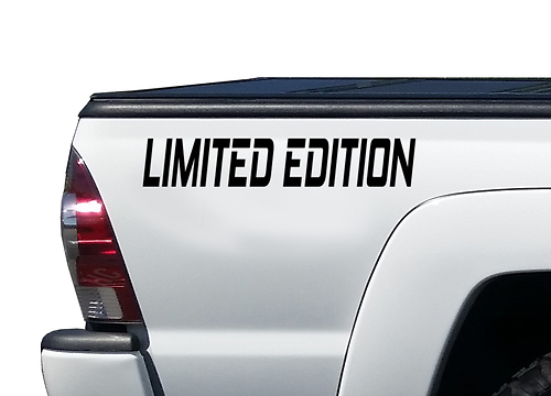 Pegatina de vinilo de edición limitada para la cabecera de Chevrolet Silverado