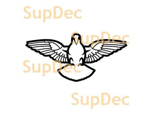 Eagle vinilo arte pared ventana baño pegatina calcomanía extraíble #5
