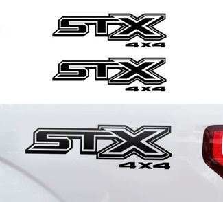 STX 4X4 Calcomanías Ford F150 F250 Super Duty Camión de cabecera Calcomanías Pegatinas Corte de vinilo