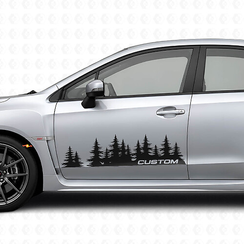 Kit de Vinilos Personalizados para Puertas Estilo Forest para Subaru Impreza