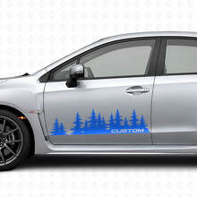 Kit de Vinilos Personalizados para Puertas Estilo Forest para Subaru Impreza_2