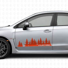 Kit de Vinilos Personalizados para Puertas Estilo Forest para Subaru Impreza_4