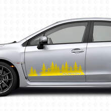 Kit de Vinilos Personalizados para Puertas Estilo Forest para Subaru Impreza_5