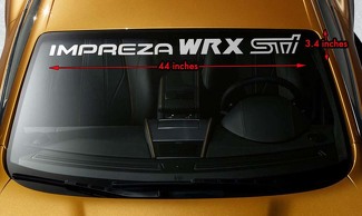 SUBARU IMPREZA WRX STI Premium Parabrisas Banner Vinilo Calcomanía 44