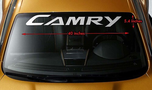 Vinilo adhesivo para parabrisas Camry para Toyota Camry