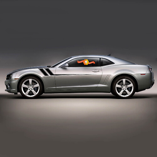 2010 2011 2012 2013 2014 2015 Chevy Camaro Fender to Side Rally Stripes Pegatinas Calcomanías
