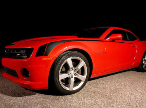 Kit de Vinilo con Franjas Laterales en Forma de Palo de Hockey para Chevy Camaro 2010-2012