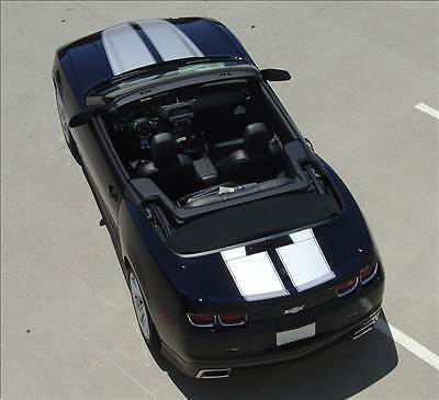 Calcomanía de rayas para capó de carreras convertible, vinilo gráfico, Camaro RS 2014-2015
