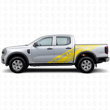 Kit de vinilos laterales de salpicaduras de barro y texto personalizado para Musclecar Ranger Wildtrak_4