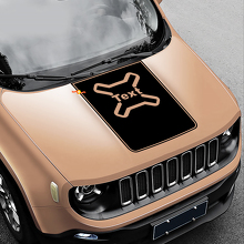 Adhesivo Vinilo Negro para Capó 2 para Jeep Renegade_3