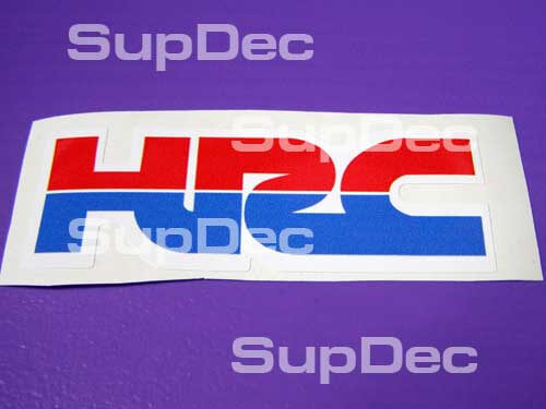 Juego de adhesivos de vinilo con logotipo estilo Honda HRC para Honda