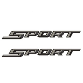 Juego de 2: 2017-2018 Ford F-150 F-250 Sport todoterreno camión junto a la cama calcomanía