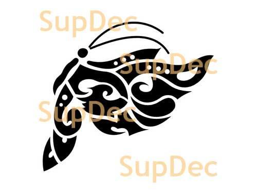 Pegatina de vinilo de arte de mariposa para paredes y ventanas del baño #28
