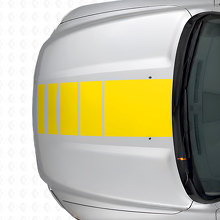 Kit de Vinilo de Calcomanías de Raya Estilo Estroboscópico para Capó y Laterales de Caja para Dodge Ram 1500_10