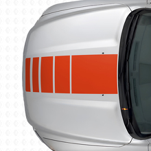Kit de Vinilo de Calcomanías de Raya Estilo Estroboscópico para Capó y Laterales de Caja para Dodge Ram 1500_8