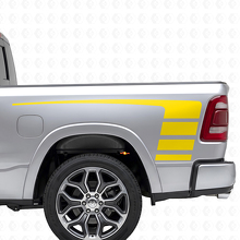 Kit de Vinilo de Calcomanías de Raya Estilo Estroboscópico para Capó y Laterales de Caja para Dodge Ram 1500_9