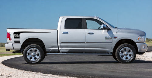 T/X Strobe Bedside Sweep Pair Lateral de caja Adhesivo de vinilo para Dodge Ram 1500