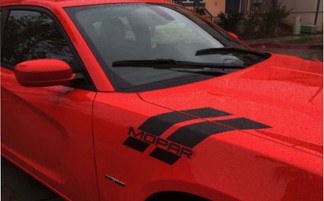 2X Dodge CHARGER Hash Stripes 2015-2018 Calcomanía de vinilo MOPAR Scat Pack RT SXT Scatpack