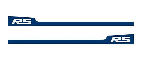 2X Chevrolet Camaro RS Rocker Panel Pegatinas de puerta Calcomanías Gráficos de vinilo a rayas 2010-2015
