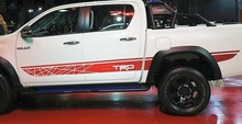 3 x Toyota Hilux TRD Off Road lado vinilo calcomanías gráficos rally pegatina 2