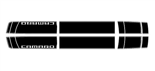 2016- 2017 Camaro Pin Stripe Rally Vinilo Gráfico Pegatinas Calcomanías Racing Stripes SS RS
