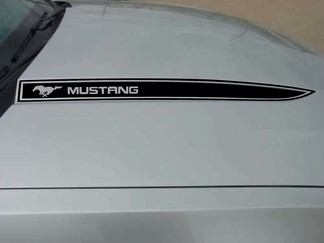 FORD MUSTANG Hood Spear Graphics Kit Decals Trim Emblems logo 2010-2014