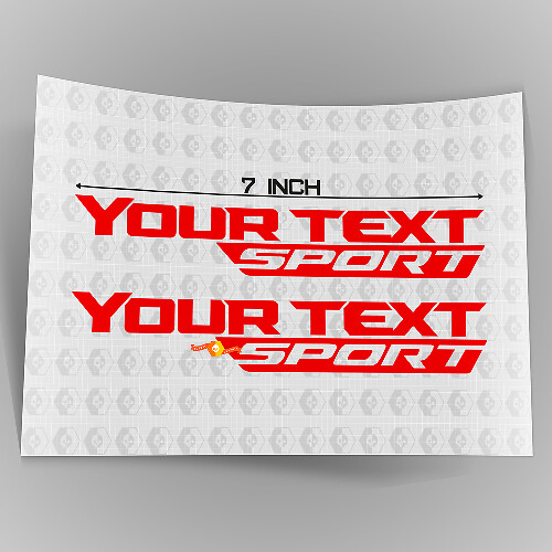 Sport Wrangler Jeep Calcomanías Vinilo Pegatinas Rubicon Se adapta a todos los modelos 2018 JL x2