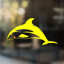 Pegatina Universal de Vinilo Dolphin_3