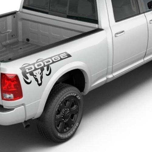 Adhesivo de vinilo para cabecera con el logotipo de la marca para Dodge Ram 1500