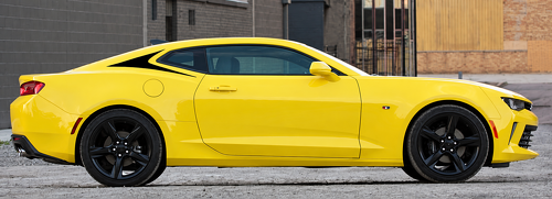 Adhesivo de vinilo decorativo para pilar lateral Accent para Chevrolet Camaro 2016-2018