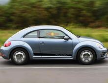 Volkswagen Beetle 2012-2018 Kafer Graphics rayas laterales pegatina calcomanía porsche script
 2