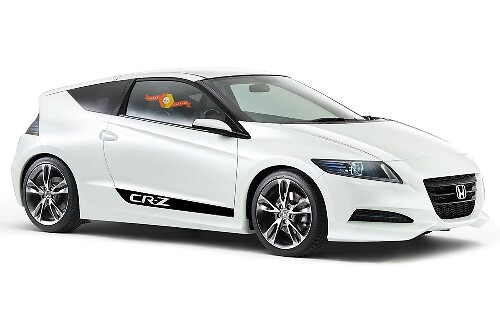 Kit de pegatinas de vinilo con franjas y logotipo CR-Z para Honda CR-Z