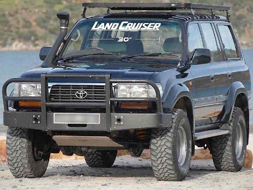 Vinilo adhesivo para parabrisas Land Cruiser para Toyota Land Cruiser
