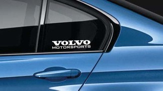 Volvo Motorsports Decal Sticker logo Suecia R XC90 XC60 V60 V90 Nuevo par