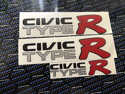 HONDA JAPAN CIVIC EK9 CIVIC TYPE R DECAL pegatina JDM OEM tamaño illest Ek escotilla