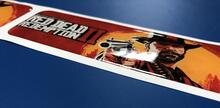 Calcomanías abovedadas Red Dead Redemption 2 emblemas Coche bicicleta portátil pegatinas 2