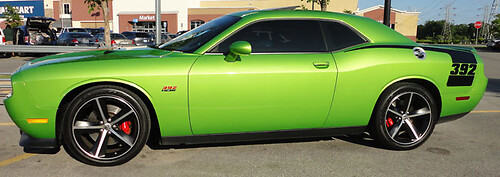Calcomanías de kit de rayas de hockey retro para 2008 - 2020 Dodge Challenger

